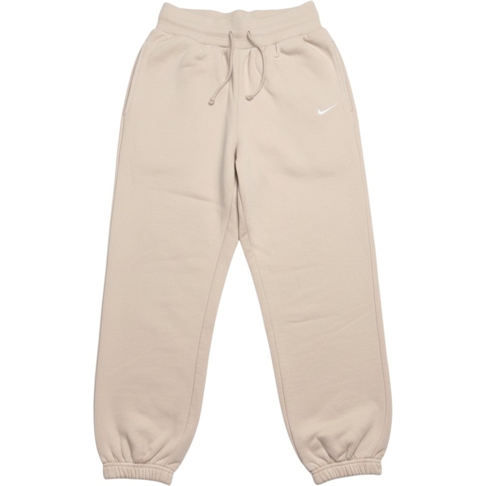 Nike Sportswear Essential Fleece Joggers Oatmeal Beige XS Gym Runing